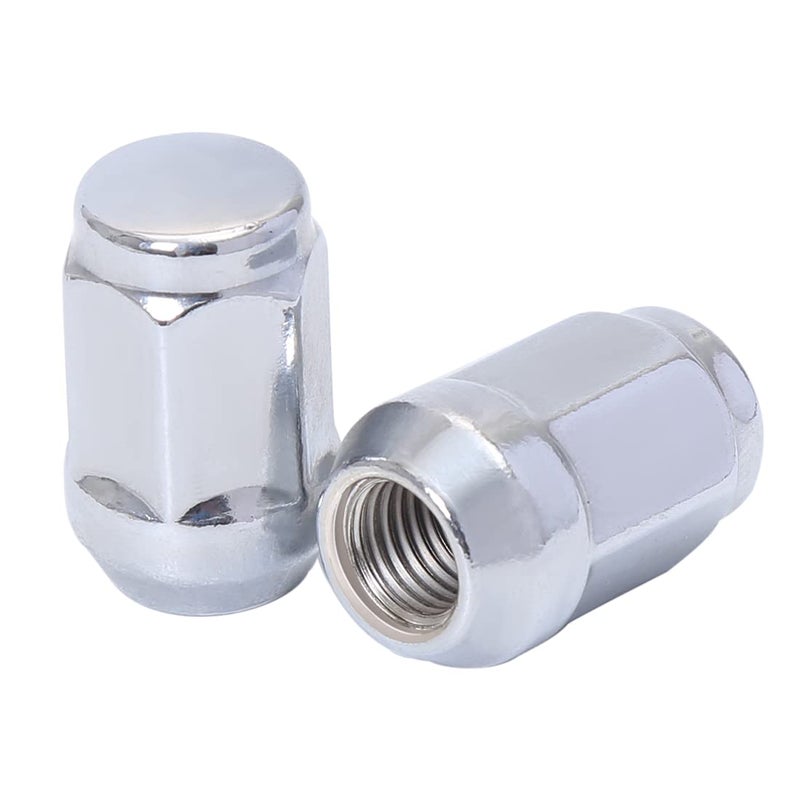 ChnewAuto M12x1.5 Chrome Acorn Lug Nuts, Set of 20, Fits Ford Fusion, Escape, etc. - Image 4